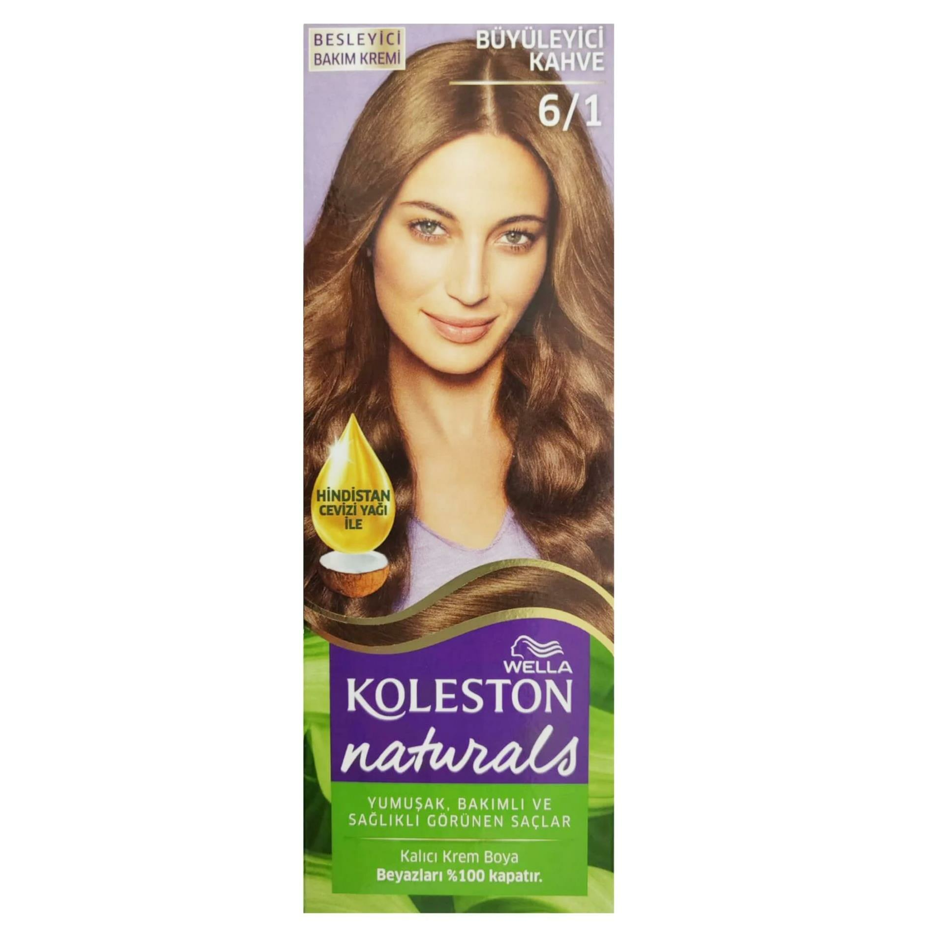 Koleston Naturals Saç Boyası 6/1 Büyüleyici Kahve