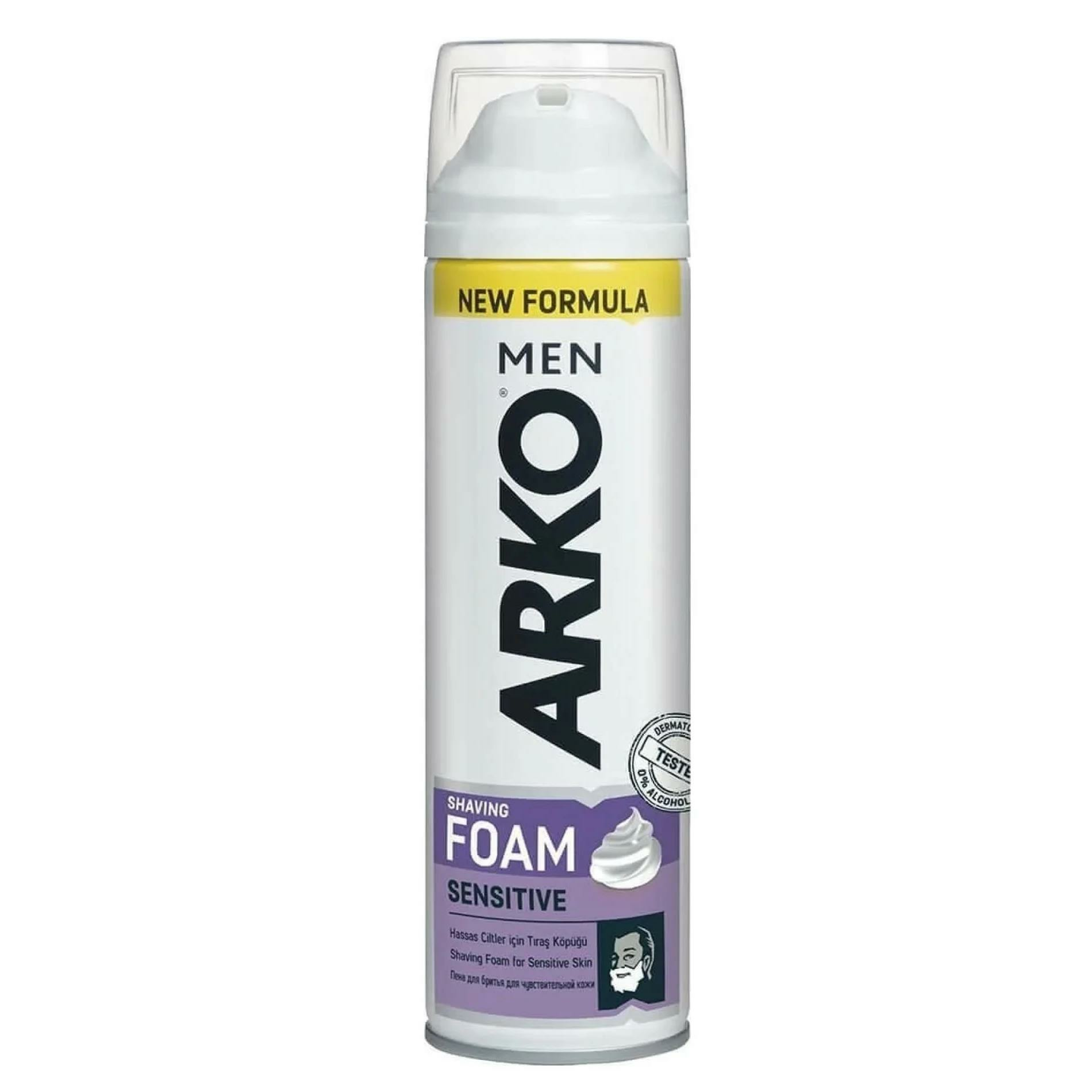 Arko Men Tıraş Köpüğü 200 ml Sensitive