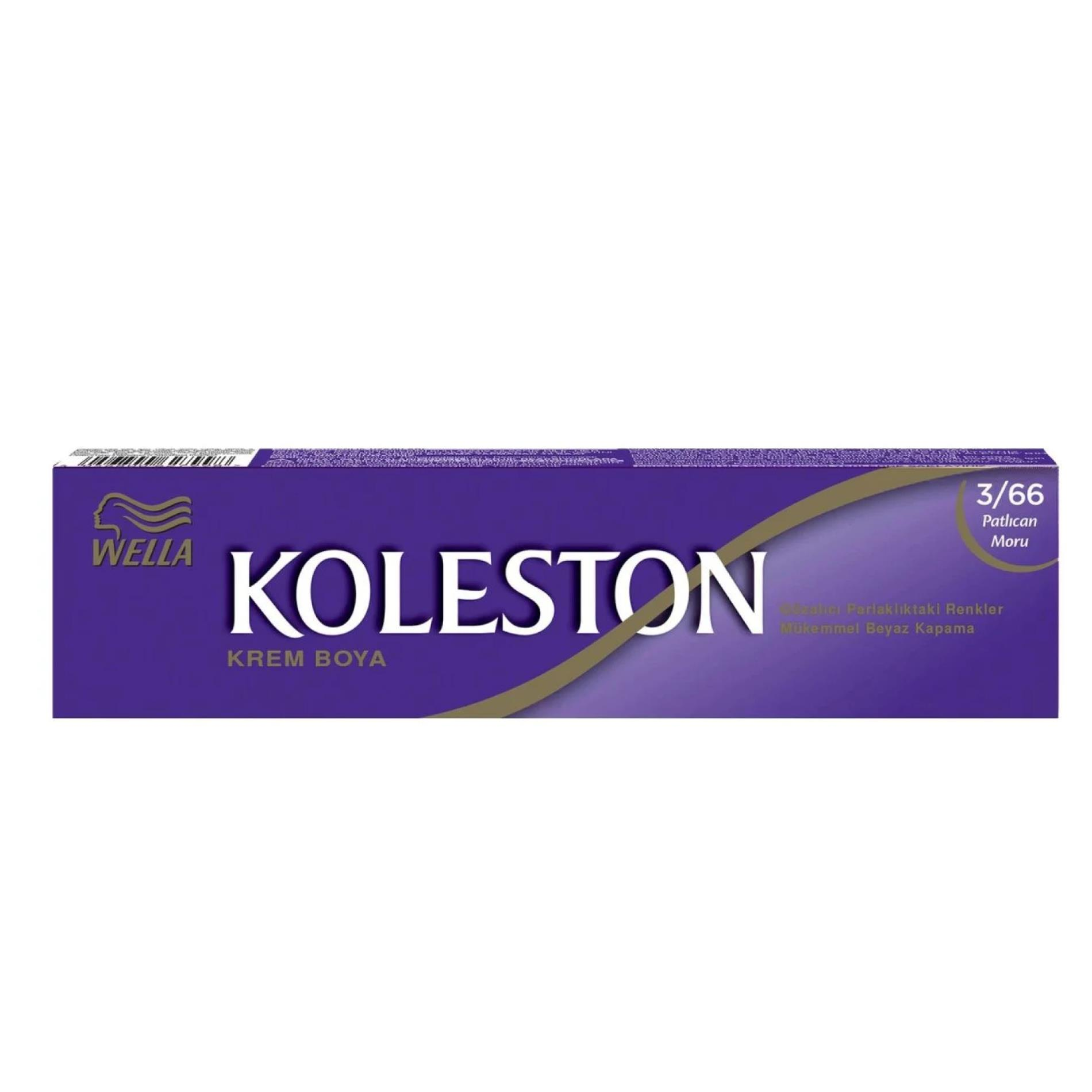 Koleston Tüp Saç Boyası 3/6 Patlıcan Moru