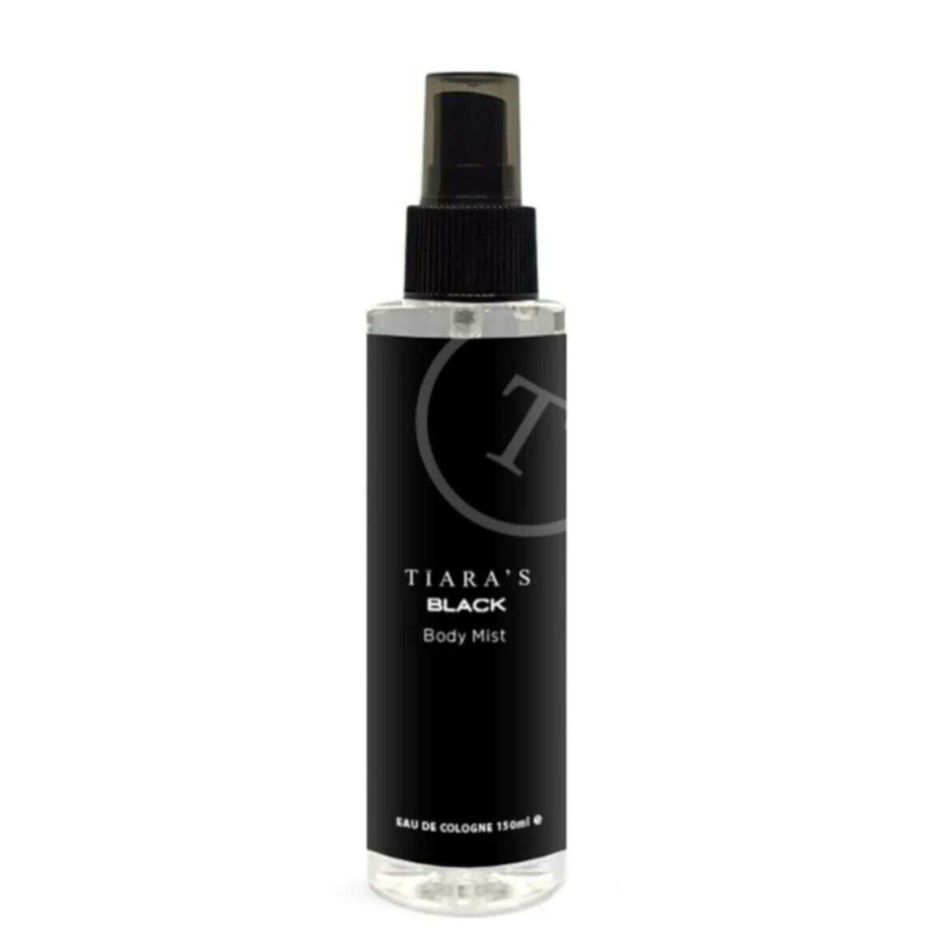 Tiaras Body Mist 150 Ml. Men Black