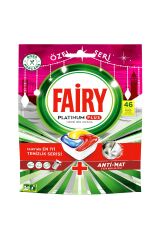 Fairy Platinum Plus Bulaşık Makinesi Deterjanı Kapsülü 46 Yıkama Limon Kokulu