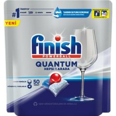 Finish Quantum 50 Kapsül Bulaşık Makinesi Deterjanı Tableti