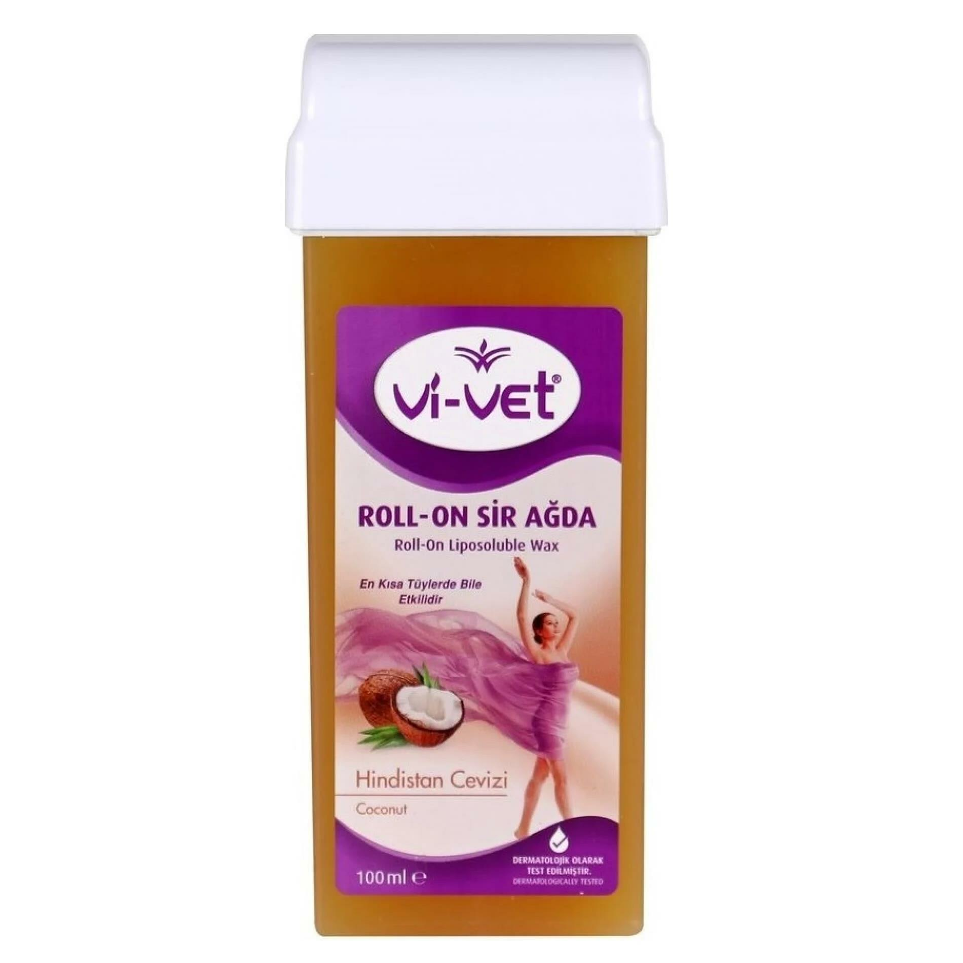 Vi-Vet Roll-On Sir Ağda 100 ml Hindistan Cevizi