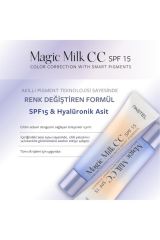 Pastel Magic Milk CC SPF 15 - Cilt Tonu Eşitleyici SPF 15 CC Krem 50 Light Medium