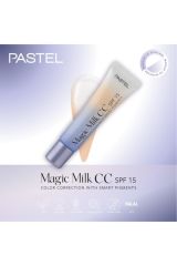 Pastel Magic Milk CC SPF 15 - Cilt Tonu Eşitleyici SPF 15 CC Krem 50 Light Medium