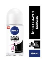 Nivea Roll-on Kadın 50 ML.Invisible Black&W Clear