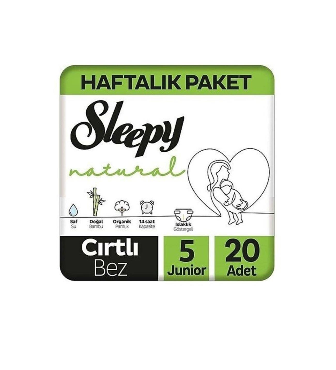 Sleepy Natural Bez Mini No:5 11-18 kg