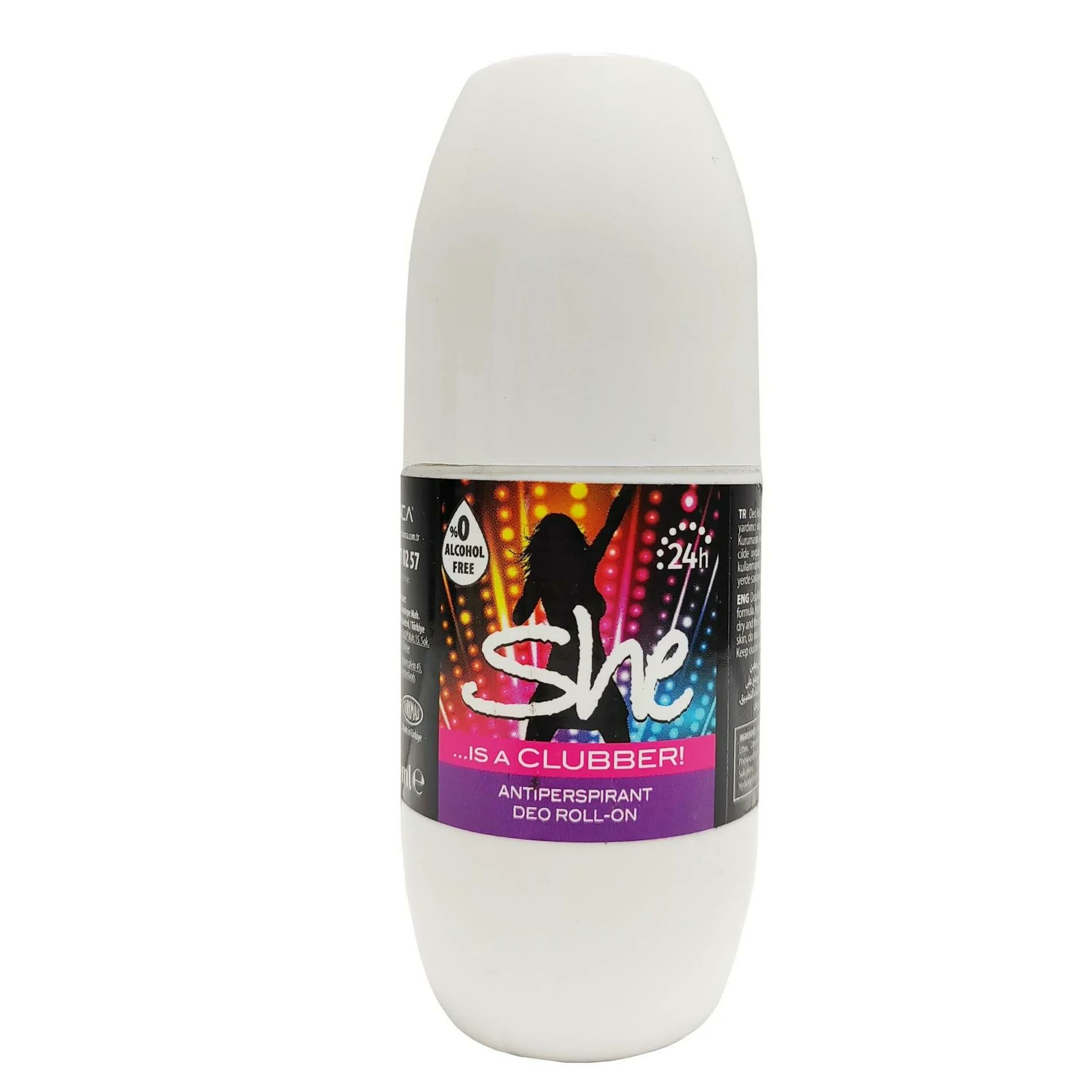 She Women Roll-On 50 ml Clubber