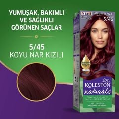 Koleston Saç Boyası Naturals 5/45 Koyu Nar Kızılı