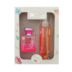 Kofre Cecile Parfüm 100 ml + Body Mist 150 ml Lovely