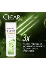 Clear 350 ml Men Şampuan Women Aloe Vera