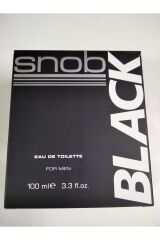 Parfüm Erkek Snob 100 ml Black