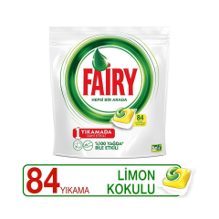 Fairy Hepsi Bir Arada 84'lü Limon Kokulu