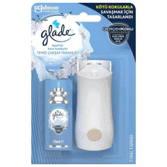 Glade Banyo 10 ml Temiz Çarşaf Ferahlığı + Makina