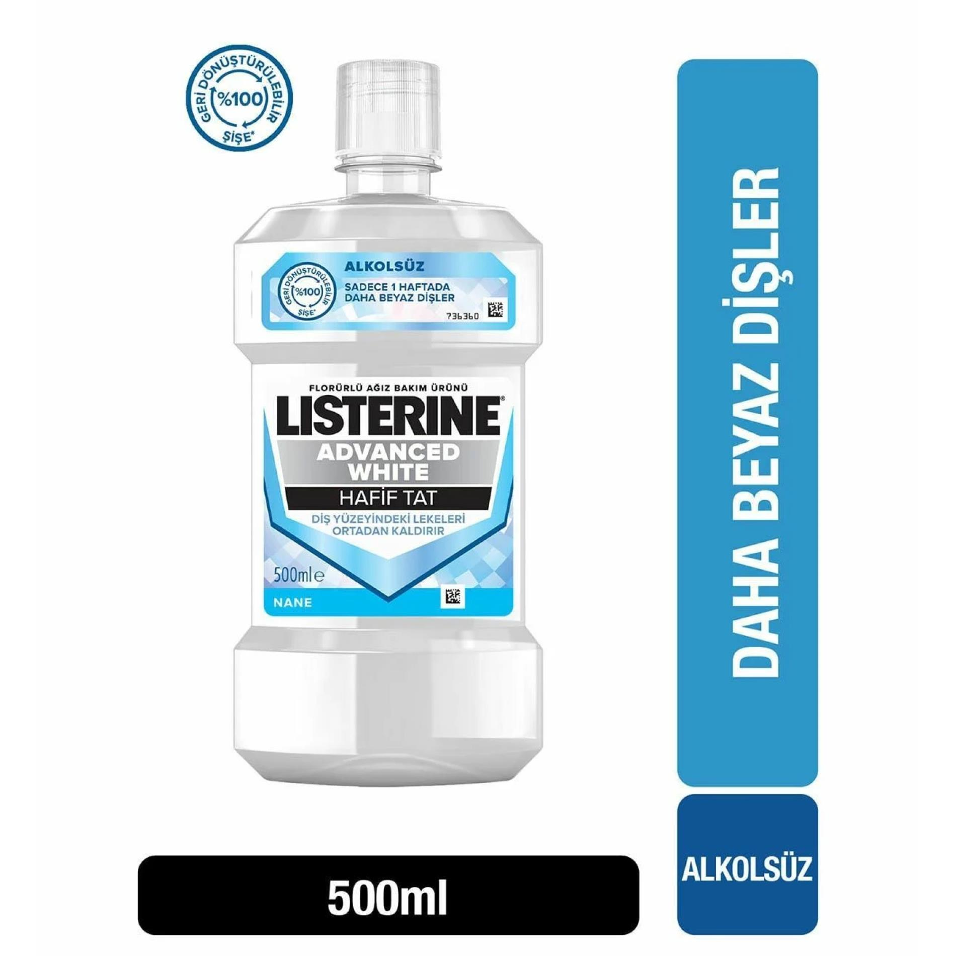 Listerine 500 Ml Advanced White