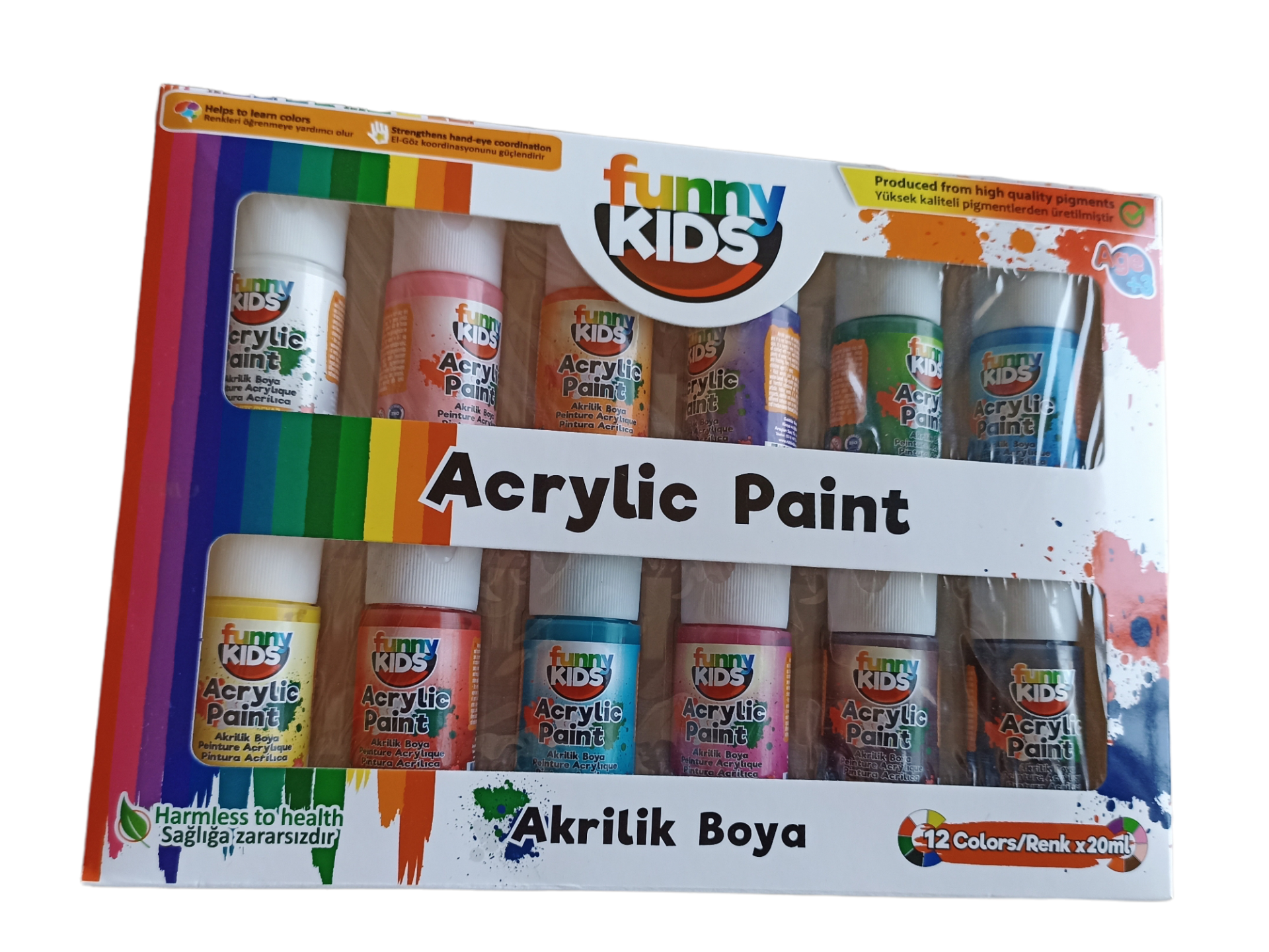 Akrilik Boya 12'li