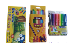 3 'lü Boya kalemleri Seti