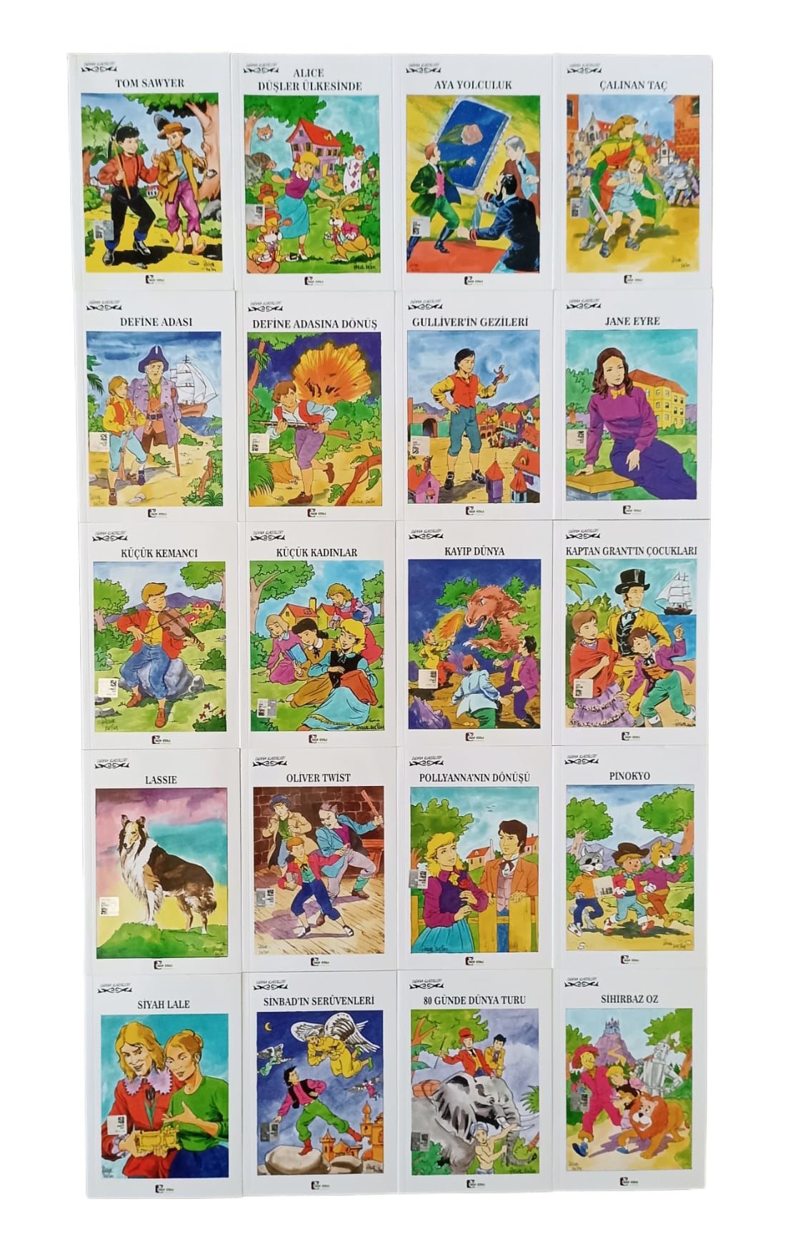 Dünya Çocuk Klasikleri 2 ( 20 ' li kitap seti)