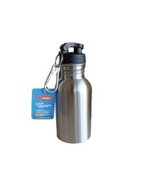 Çelik Matara 400 ml Gri