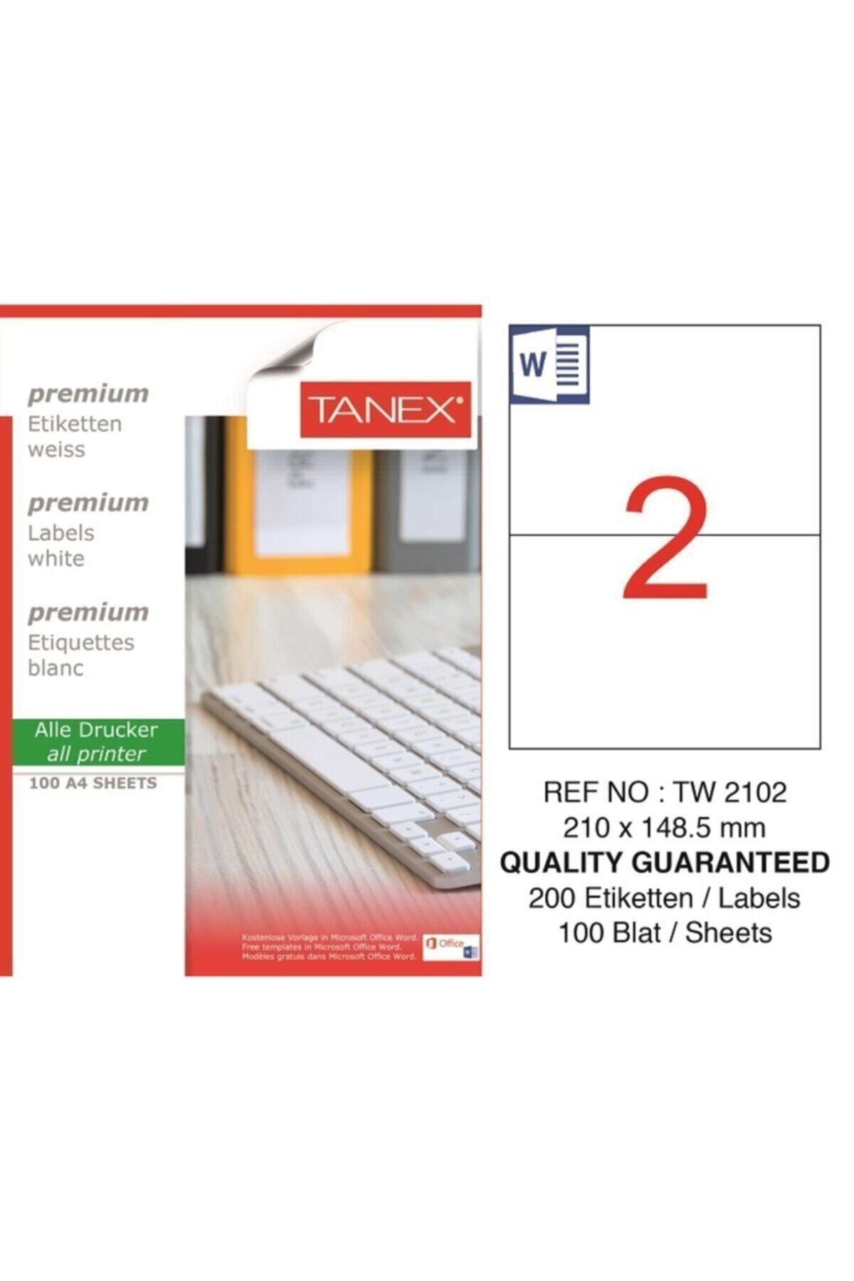 Laser Etiket 199,6x143,5  Tw-2002