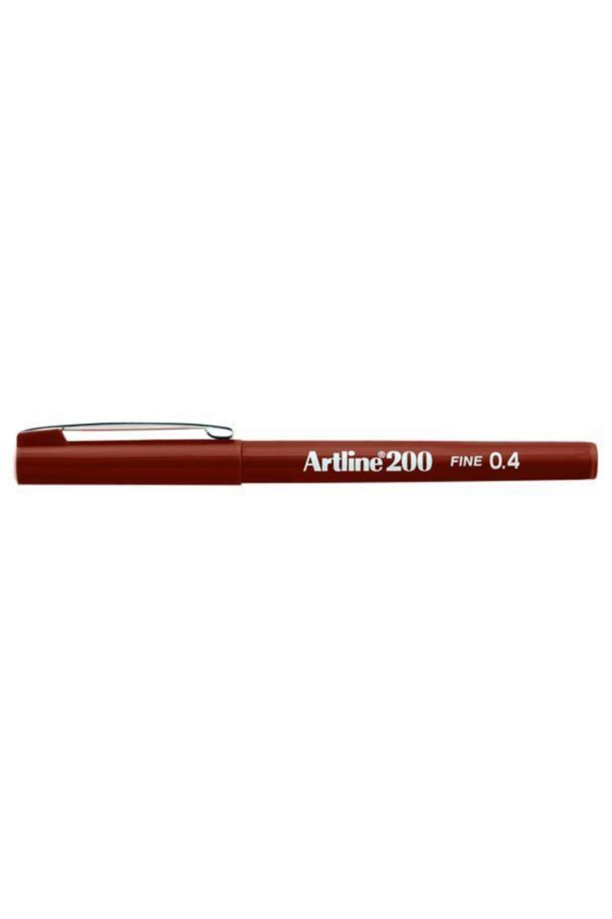 Fineliner 0,4 Kalem Kahverengi 200