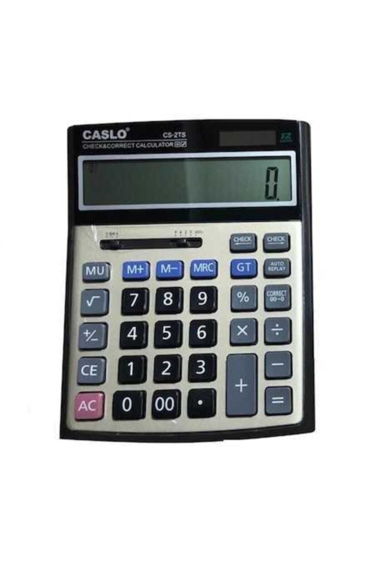 Hesap Makinesi 12 Haneli Büyük Boy  Csl Cs-2ts