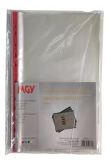 MGY Kenarı Renkli Poşet Dosya Kırmızı 50'li