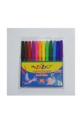 Keçeli Boya Kalemi 12 Renk Kk01 Mixartcolorssil
