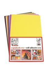 Puti Klasik Eva Karışık Renkler-20x30 - Yapışkanlı
