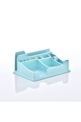 Klm 302 Masaüstü Organizer Kalemlik Pastel Mavi
