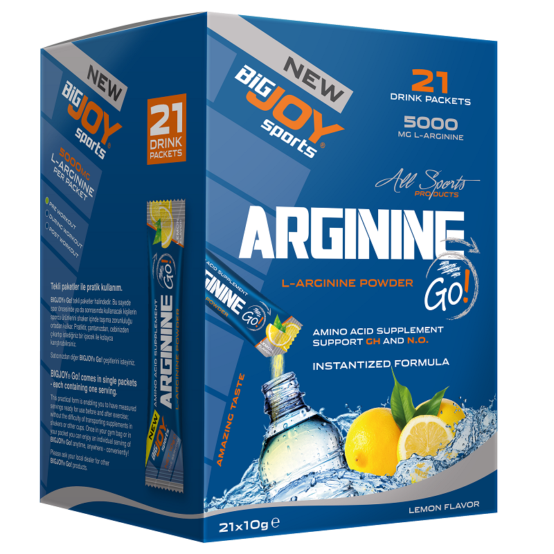 Big Joy Arginine Go! 21 Drink Packets
