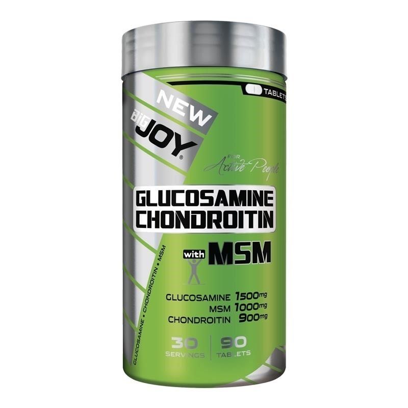 Big Joy Glucosamine Condroitin MSM 90 Tablet