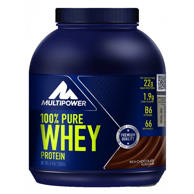 MULTIPOWER 100 % PURE WHEY PROTEIN 2000 GR