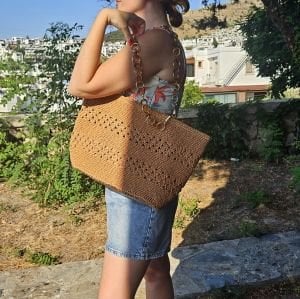 Zincirli Kol Çantası