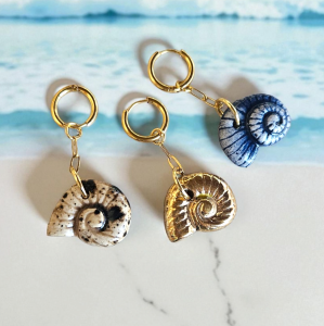 Bikini Charm - Deniz Kabuğu Kıvrık