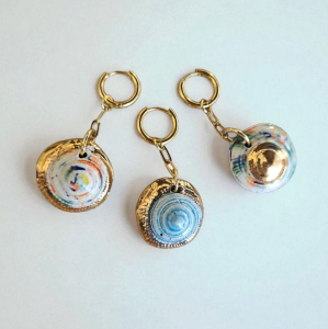 Bikini Charm - Deniz Kabuğu Yuvarlak