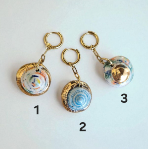 Bikini Charm - Deniz Kabuğu Yuvarlak