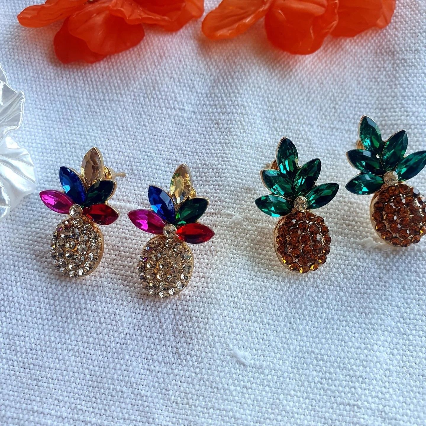 Ananas Küpe