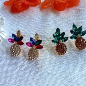 Ananas Küpe