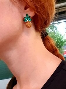 Ananas Küpe