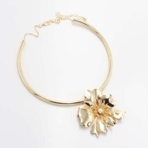 Gold Rose Choker