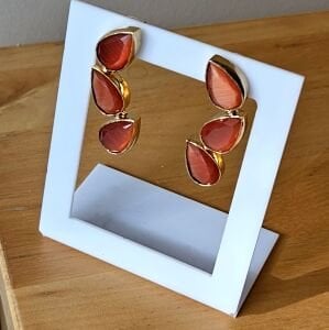 Cat's Eye Küpe Sabit