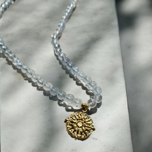 Luna Topaz Kolye