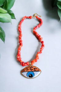 Coral Eye Kolye