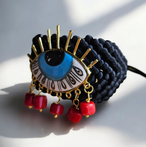Evil Eye Örme Bileklik