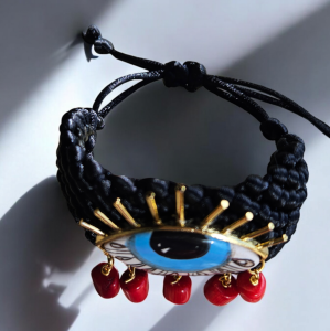 Evil Eye Örme Bileklik