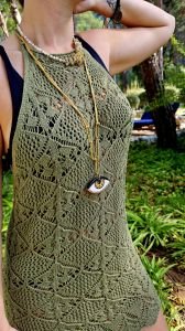 Evil Eye İp Kolye Gold