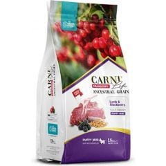 Carni Life Cranberry Kuzu Eti ve Böğürtlenli Mini Irk Yavru Köpek Maması 7 kg