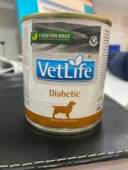 Vet Life Diabetic Köpek Konservesi 300 gr x 6 adet