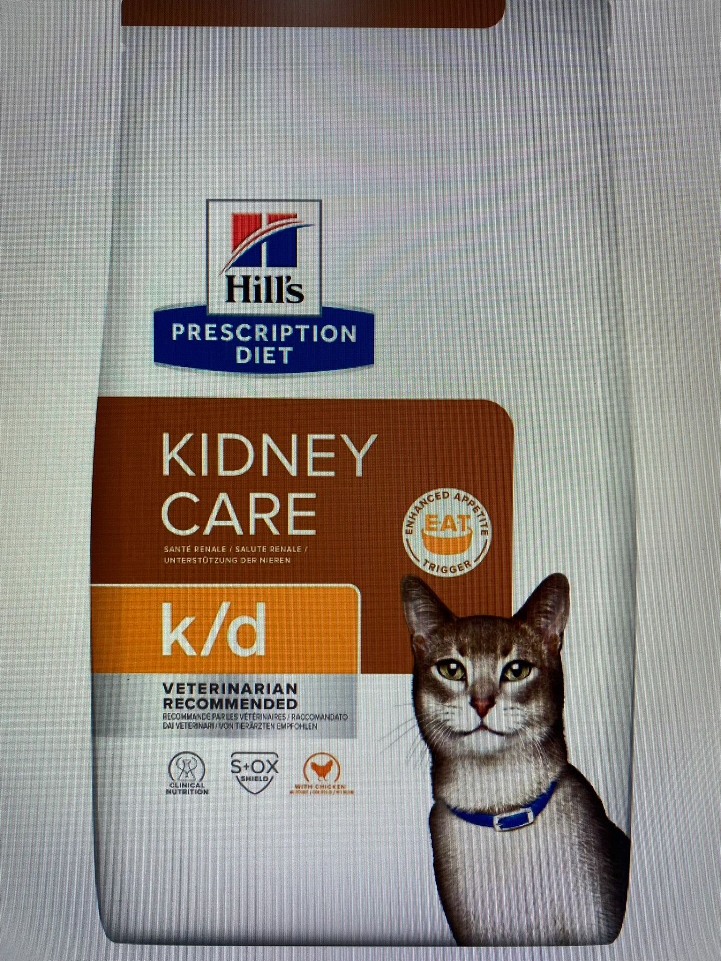 Hill's Kidney Care k/d Kedi Maması 3 Kg skt 09/2025